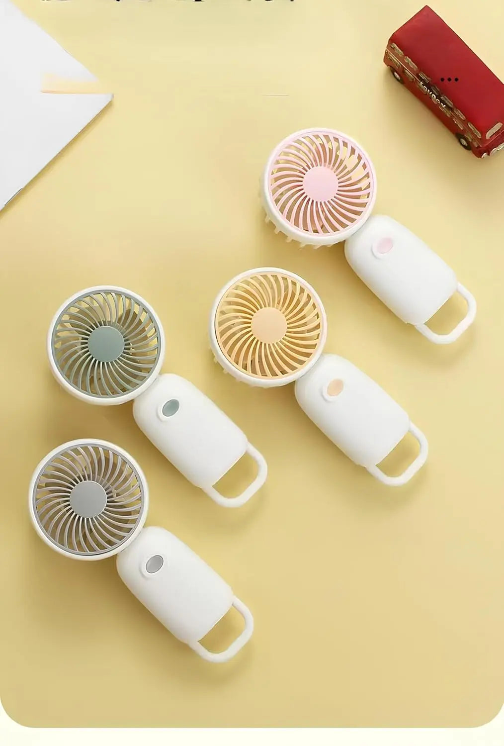 Snapelo Mini USB Rechargeable Hand Fan – Portable, Ultra-Quiet & Adjustable | Personal Desk Fan for Office, Travel, Home - Snapelo