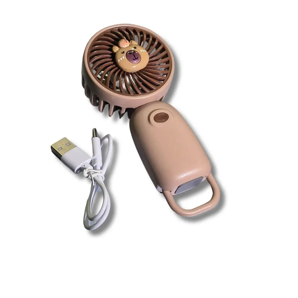 Snapelo Mini USB Rechargeable Hand Fan – Portable, Ultra-Quiet & Adjustable | Personal Desk Fan for Office, Travel, Home - Snapelo