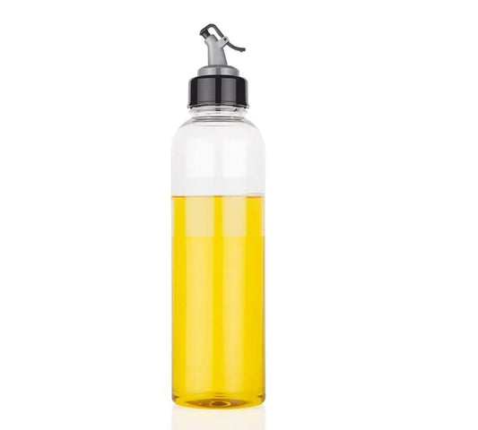 Plastic Oil Dispenser Bottle – 1 Litre | BPA-Free Transparent Cooking Oil Container for Kitchen - Snapelo
