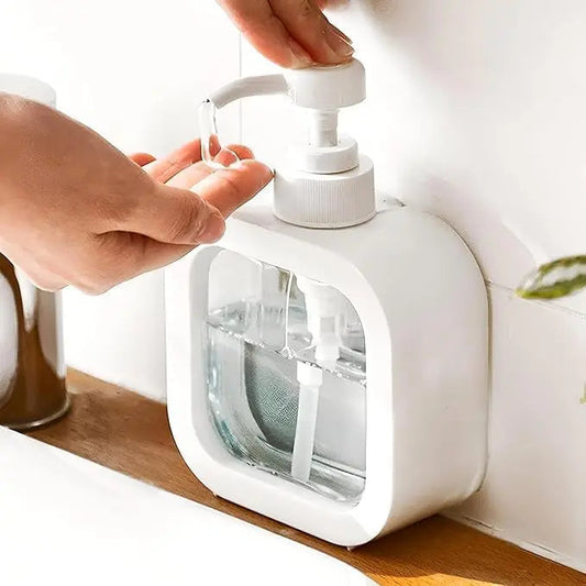 Snapelo 300ml Refillable Liquid Soap Dispenser for Kitchen & Bathroom – Multipurpose PET Pump Bottle for Hand Wash, Dish Wash, Shampoo – Pack of 1 - Snapelo