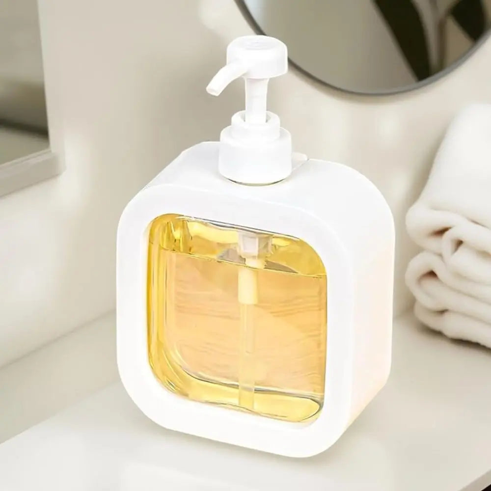 Snapelo 300ml Refillable Liquid Soap Dispenser for Kitchen & Bathroom – Multipurpose PET Pump Bottle for Hand Wash, Dish Wash, Shampoo – Pack of 1 - Snapelo