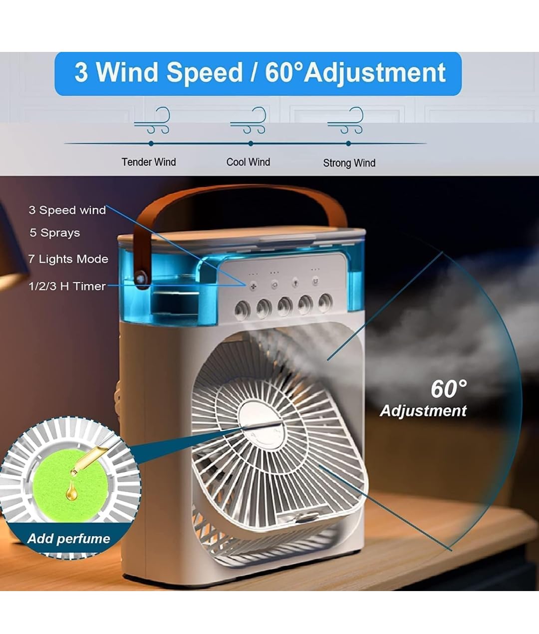 Portable Air Cooler - Snapelo