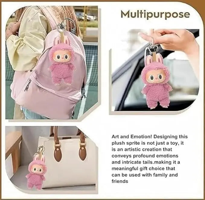 Surprise Blind Box Labubu Doll – Big Energy Style Mini Character Figure for Desk/Home Decoration (1 Pc, Random Design) Product vendor Snapelo Keychains
